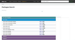 Desktop Screenshot of pkgs.org